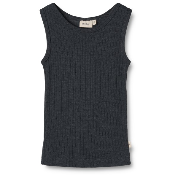 Image of WHEAT - Kid"s Wollunterhemd für Jungs - Merinounterwäsche Gr 110 - 5 Years schwarz'