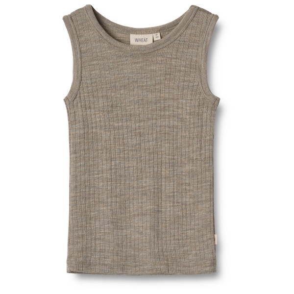 Image of WHEAT - Kid"s Wollunterhemd für Jungs - Merinounterwäsche Gr 104 - 4 Years;110 - 5 Years;116 - 6 Years;92 - 2 Years;98 - 3 Years beige;schwarz'