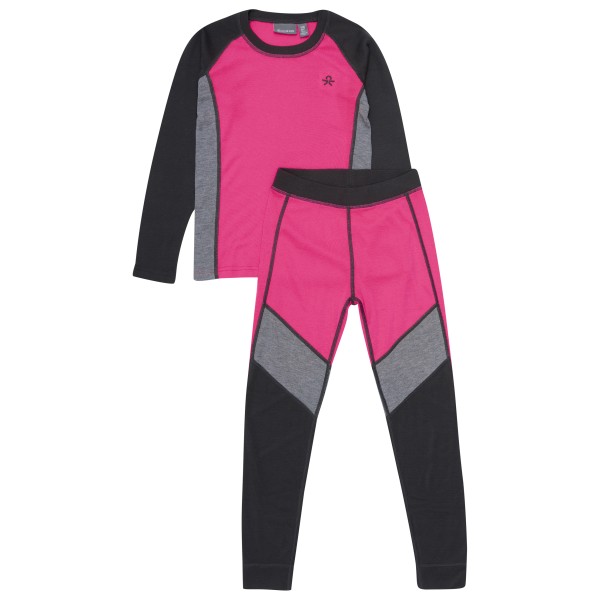 Image of Color Kids - Kid"s Ski Underwear Colorblock - Kunstfaserunterwäsche Gr 164 rosa'