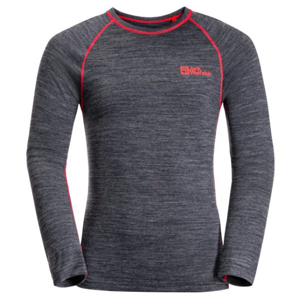 Image of Jack Wolfskin - Kid"s Merino Baselayer Set - Merinounterwäsche Gr 140 blau/grau'