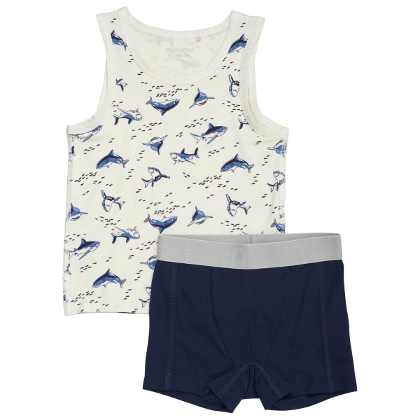 Minymo – Kid’s Underwear Set – Ondergoed maat 80, Wit