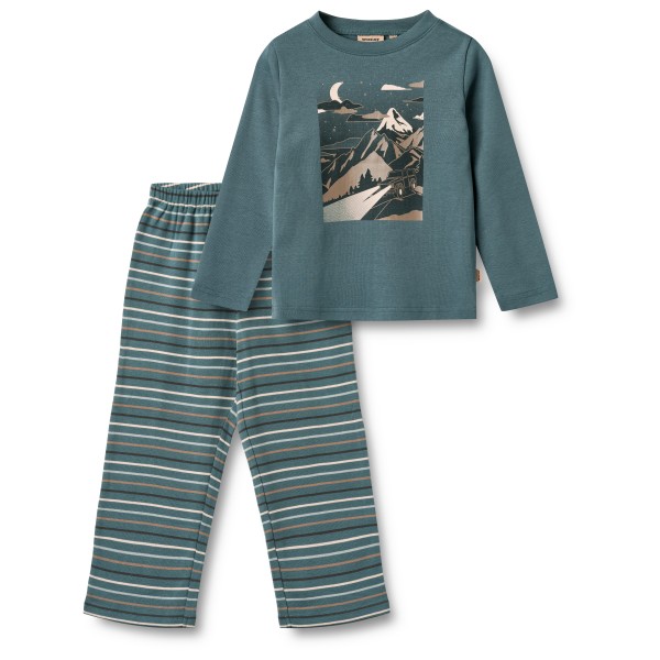 WHEAT Matheo Schlafanzug Kinder (Gr 116 |grau)