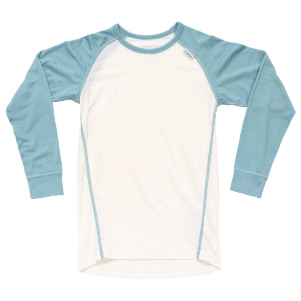 Devold Juniors Breeze Merino Shirt Merinounterwäsche Kinder (Gr 16 Years |weiß)