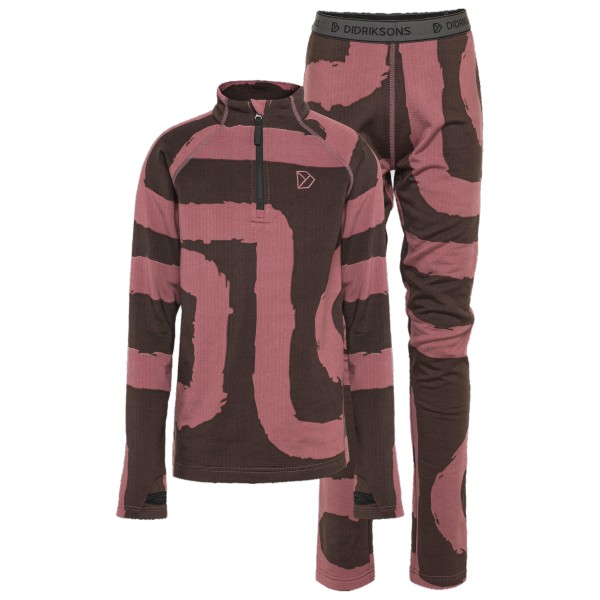 Didriksons - Kid's Yotta PR Set - Skiunterwäsche Gr 140 braun
