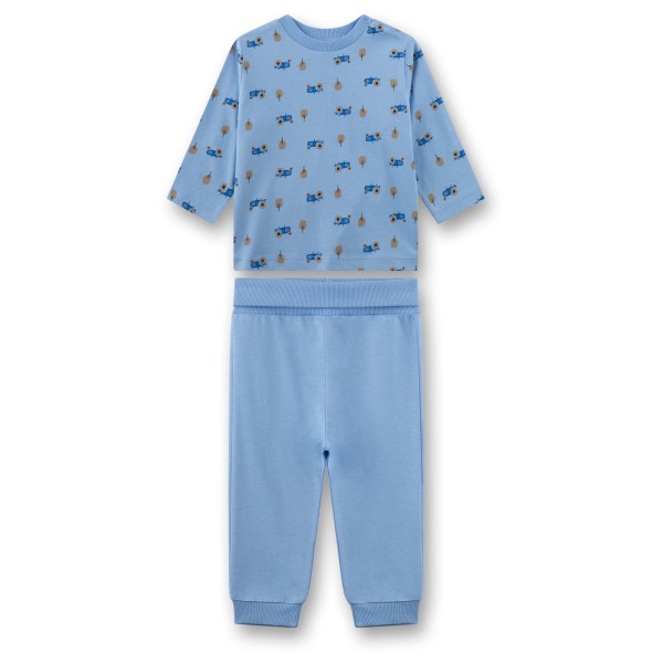 Sanetta Pyjama 1/1 222322 Alltagsunterwäsche Kinder (Gr 92 |blau)