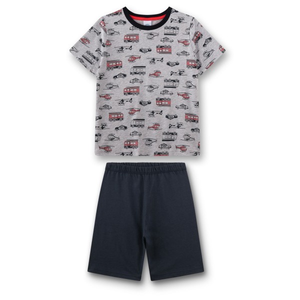 Sanetta - Kid's Pyjama 1/2 233739 - Alltagsunterwäsche Gr 116 grau