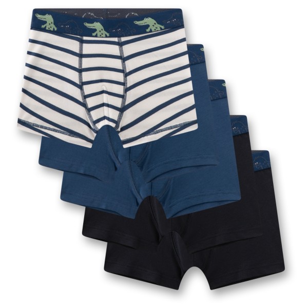 Sanetta - Kid's Set Shorts 337256 5-Pack - Unterhose Gr 104 blau