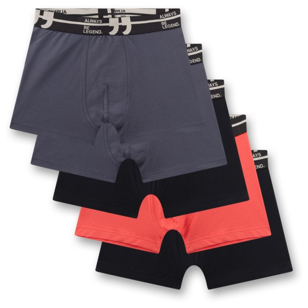 Sanetta - Kid's Set Shorts 349400 5-Pack - Unterhose Gr 152 blau