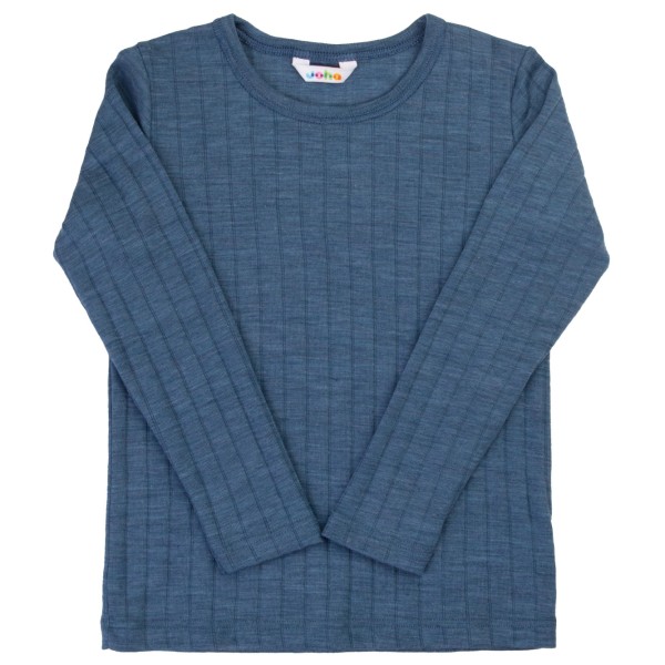 Joha Blouse L/S Stripes Merinolongsleeve Kinder (Gr 170 |blau)