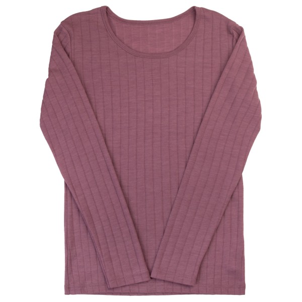 Merinounterwäsche Joha Blouse Long Sleeves Kinder (Gr M |lila)