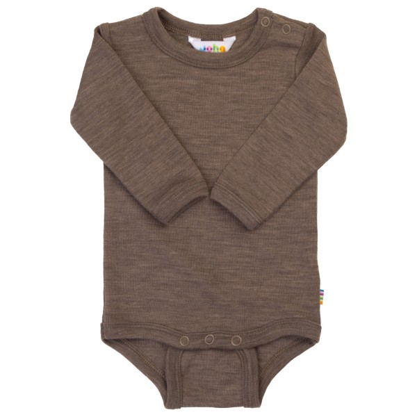 Joha - Kid's Body with Long Sleeves Wool Silk - Merinounterwäsche Gr 50 braun