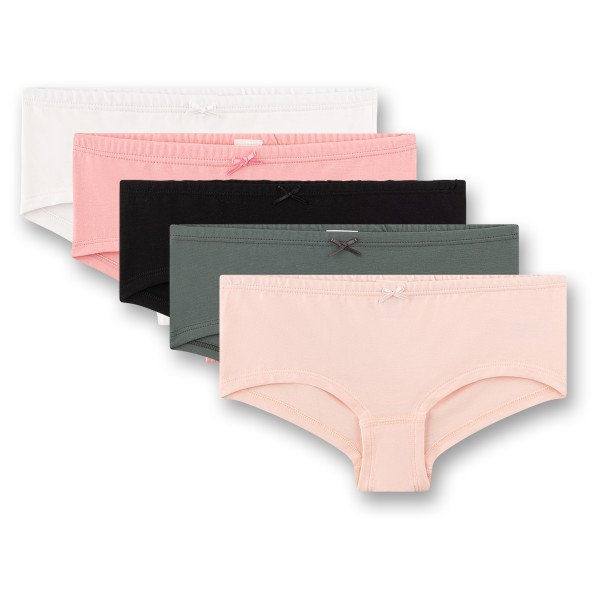 Sanetta - Kid's Set Cutbrief 5-Pack - Unterhose Gr 140 rosa