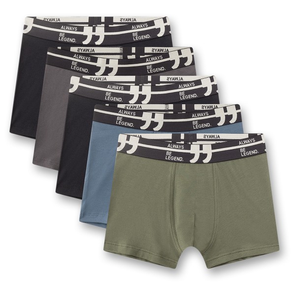 Sanetta - Kid's Set Shorts 5-Pack - Unterhose Gr 164 grau