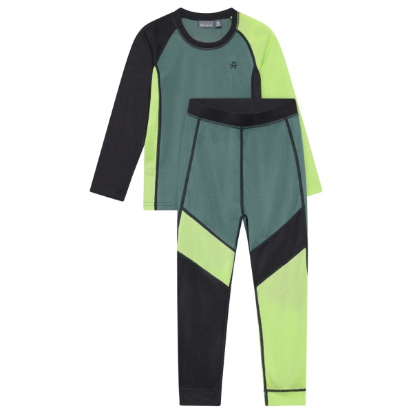 Color Kids - Kid's Ski Underwear Colorblock - Kunstfaserunterwäsche Gr 80 bunt