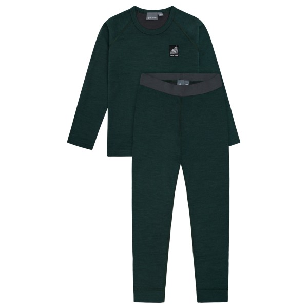 Color Kids - Kid's Ski Underwear with Wool - Merinounterwäsche Gr 116 blau