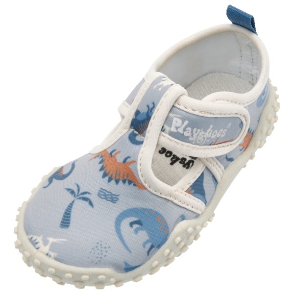 Image of Playshoes - Kid"s Aqua-Schuh Dino Allover - Wassersportschuhe Gr 22/23;28/29 grau'