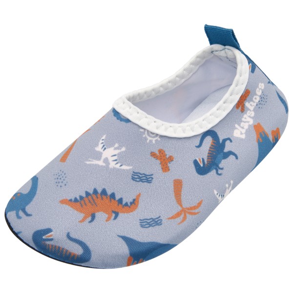 Image of Playshoes - Kid"s Barfuß-Schuh Dino Allover - Wassersportschuhe Gr 18/19 grau'