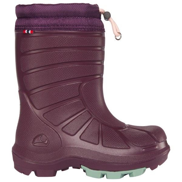 Viking Extreme Warm Gummistiefel Kinder (Gr 23 |lila |wasserdicht)