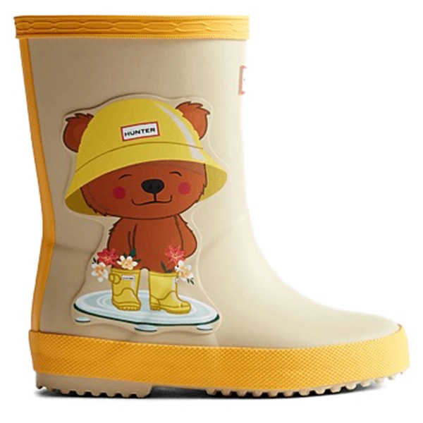 Hunter Boots Kid’s First Bear Print Boot Rubberlaarzen Beige