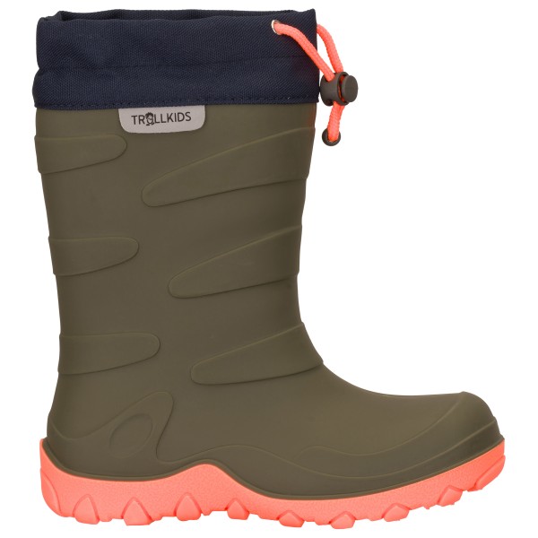 Trollkids Kid’s Torsvag Thermo Winter Rubber Boots Rubberlaarzen Bruin