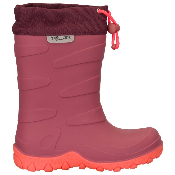 Trollkids Kid’s Torsvag Thermo Winter Rubber Boots Rubberlaarzen Rood