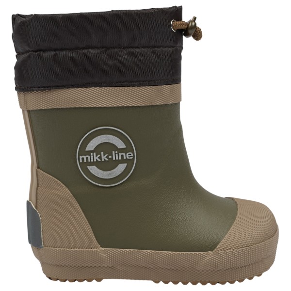 Mikk-Line Kid’s Wellies Winter Mix Barefoot Rubberlaarzen Bruin