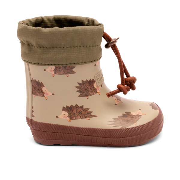 Bisgaard Kid’s Barefoot Thermo Rubber Rubberlaarzen Bruin