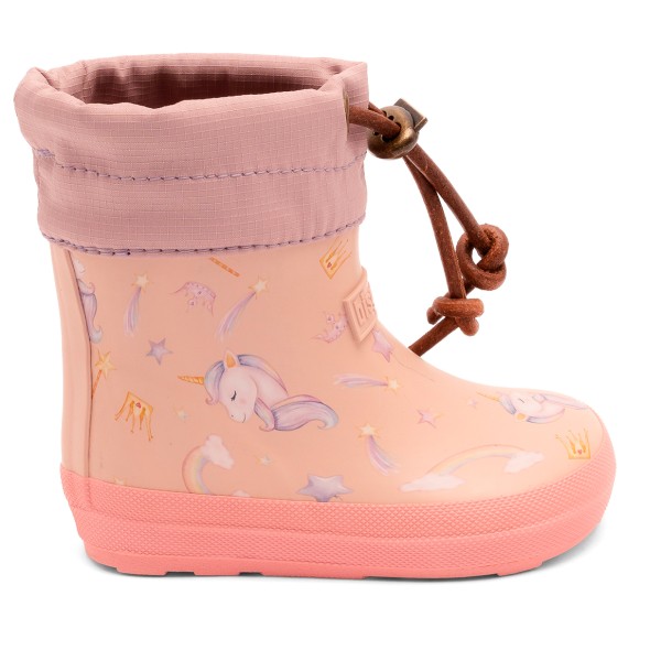 Bisgaard Kid’s Barefoot Thermo Rubber Rubberlaarzen Roze