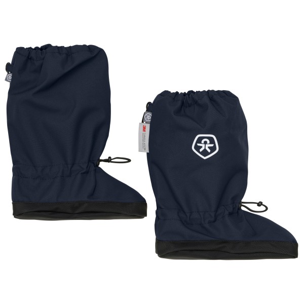 Image of Color Kids - Kid"s Footies with Anti Slip - Überschuhe Gr 0-1 Years blau'