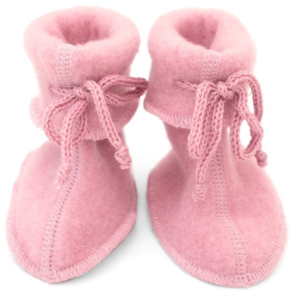 Image of Engel - Baby-Schühchen mit Bändel - Hüttenschuhe Gr 50/56 rosa