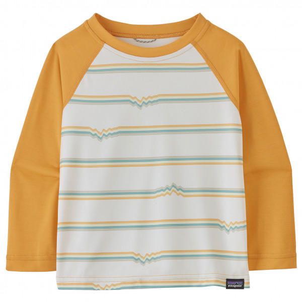 Image of Patagonia - Baby Cap Cool Daily Crew - Lycra Gr 12 Months;18 Months;2 Years;3 Years;4 Years;5 Years;6 Months grau;rosa/rot;türkis/blau bei Bergfreunde.ch - der Outdoor Shop