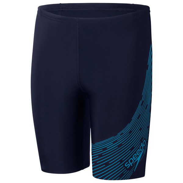 Image of Speedo - Kid"s Medley Logo Jammmer - Badehose Gr 128 blau'