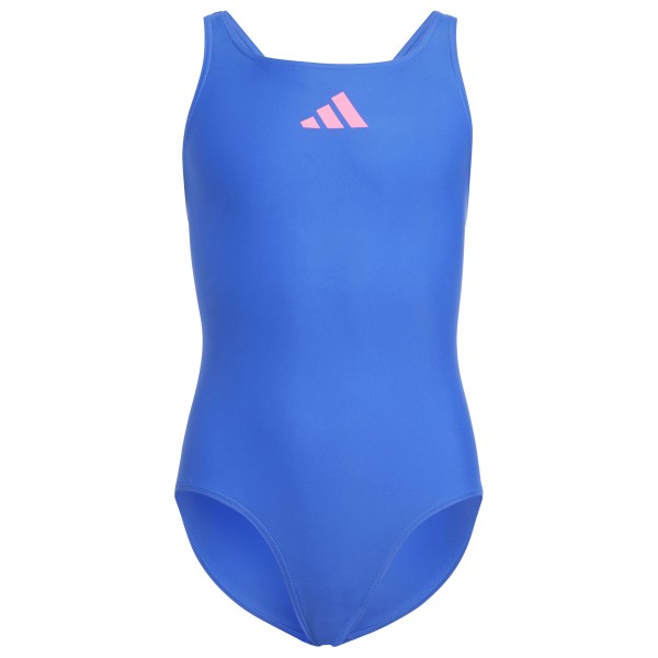 Image of adidas - Kid"s 3 Bars Sol ST Y - Badeanzug Gr 116;128;140;152;164;170 rosa;schwarz'