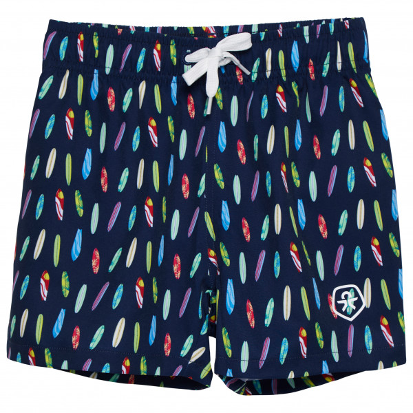 Image of Color Kids - Kid"s Swim Shorts AOP - Boardshorts Gr 116;128;134;140;152;164;176 blau;grün'