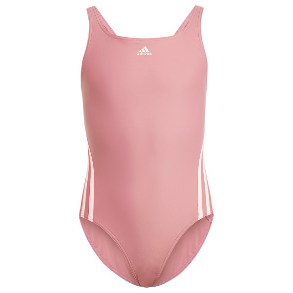 Image of adidas - Kid"s 3-Stripes Swimsuit - Badeanzug Gr 116;128;140;152;164;170 rosa;schwarz'