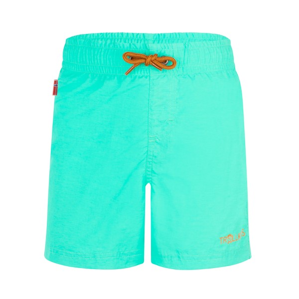 Trollkids – Kid’s Balestrand Shorts – Zwembroek maat 92, turkoois Turquoise