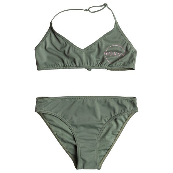 Image of Roxy - Kid"s Basic Active Tri Bra Set - Bikini Gr 10 Years;12 Years;14 Years;16 Years;6 Years;8 Years oliv'