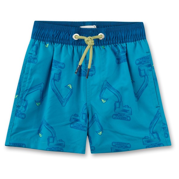 Image of Sanetta - Beach Kids Boys Swim Trunks Woven - Boardshorts Gr 104;116;128;140;92;98 blau;grau;grün