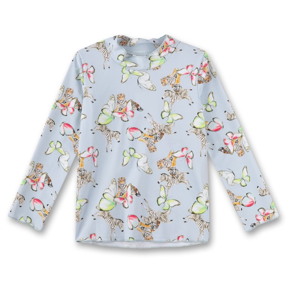 Image of Sanetta - Beach Kids Girls Rashguard L/S - Lycra Gr 104;116;140;92;98 grau