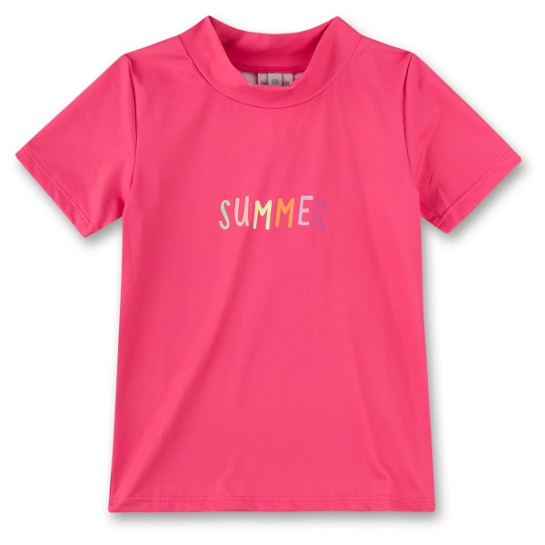 Image of Sanetta - Beach Kids Girls Rashguard S/S - Lycra Gr 104;116;128;80;86;92;98 rosa
