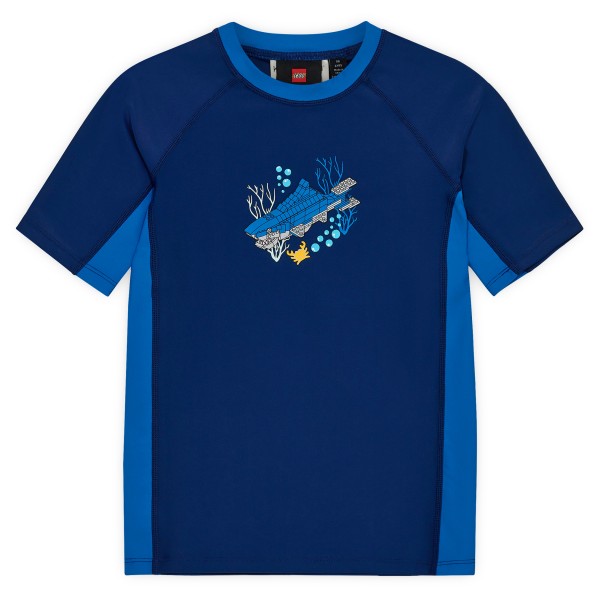 Image of LEGO - Kid"s Aris 305 - Swim T-Shirt S/S - Lycra Gr 104;110;116;122;128;140;92;98 blau;rosa'