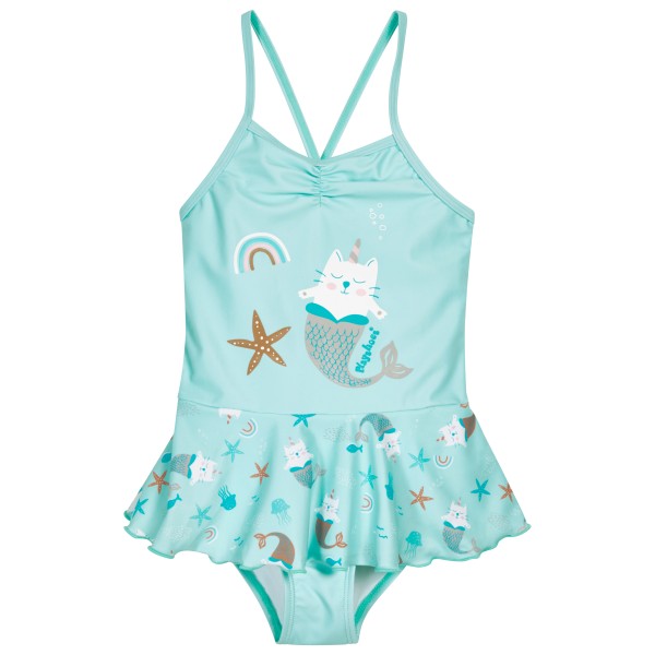 Image of Playshoes - Kid"s UV-Schutz Badeanzug Einhornmeerkatze - Badeanzug Gr 74/80;86/92;98/104 blau/türkis'