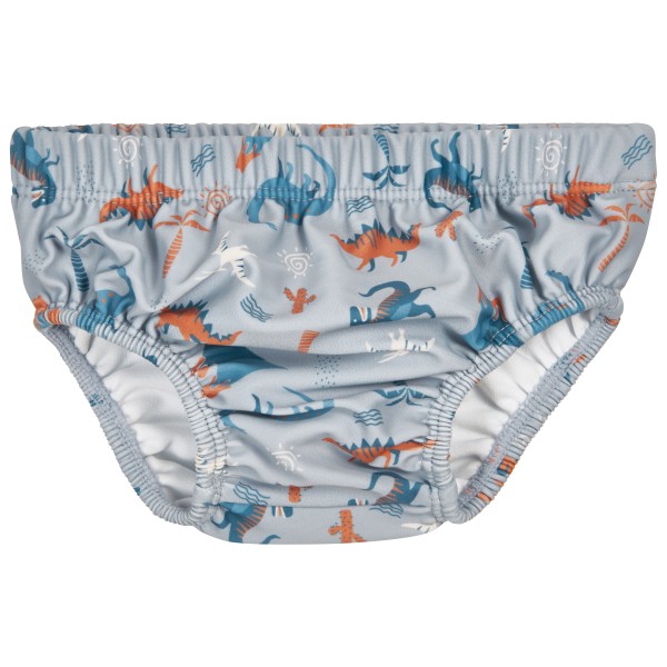 Image of Playshoes - Kid"s UV-Schutz Windelhose Dino Allover - Badehose Gr 62/68;74/80;86/92 grau'