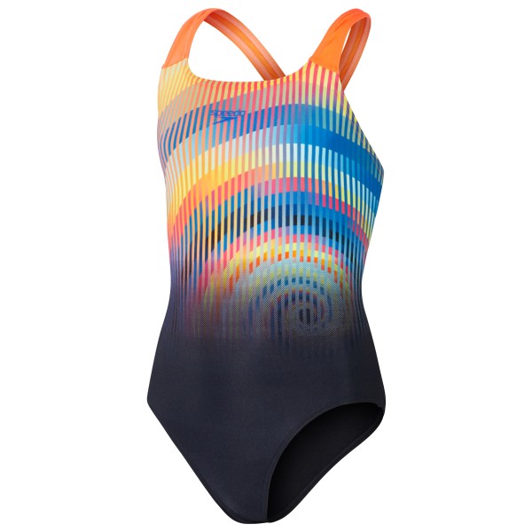 Image of Speedo - Kid"s Digital Placement Powerback - Badeanzug Gr 116 bunt'