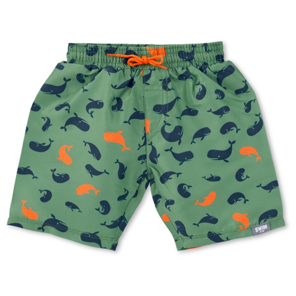Image of Sterntaler - Kid"s Badeshort Wal mit Kordelzug - Boardshorts Gr 110/116;74/80;86/86;98/104 grün'