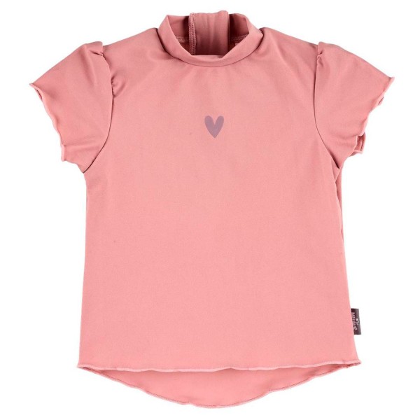 Image of Sterntaler - Kid"s Kurzarm-Schwimmshirt Herz - Lycra Gr 110/116;86/92;98/104 rosa/rot'