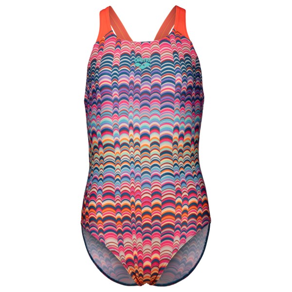 Image of Arena - Girl"s Ondulation Swimsuit Swim Pro Back - Badeanzug Gr 116 bunt'