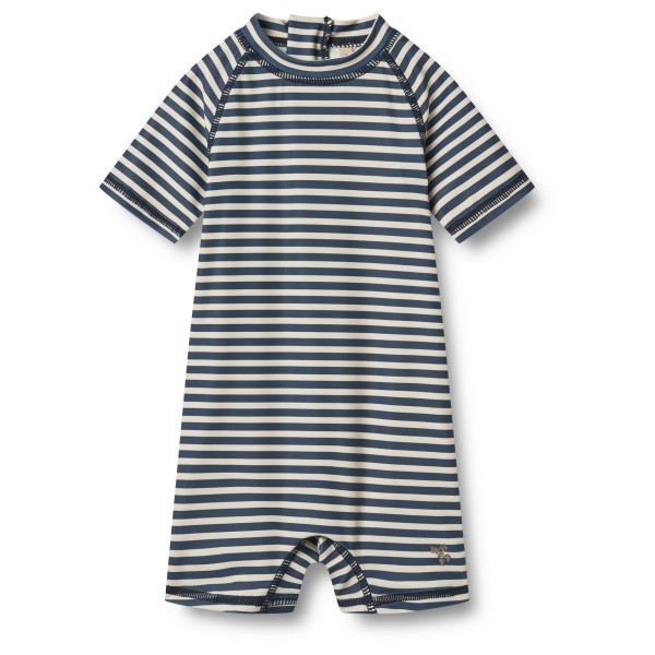 WHEAT – Kid’s Swimsuit S/S Cas – Lycra maat 68, Grijs