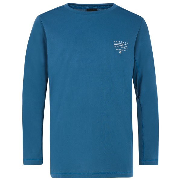 Protest Kid’s PRTRuddy Rashguard Long Sleeve Lycra Blauw