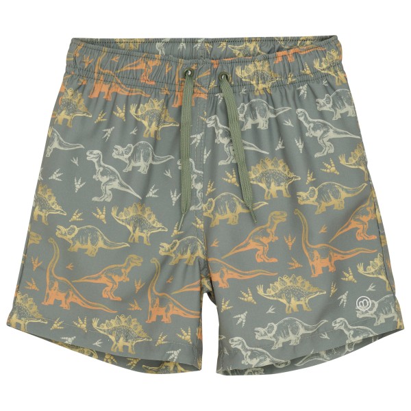 Minymo Kid’s Swim Shorts AOP Zwembroek Olijfgroen